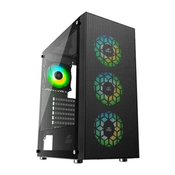 Prebuild PC | AMD Ryzen 5 5500GT| 8GB Ram | 250GB SSD | 450W SMPS | RGB Gaming Cabinet with 3 Year Warranty