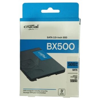 Crucial BX500 500GB 2.5-inch SATA 3D NAND Internal SSD Upto 550 MB/s