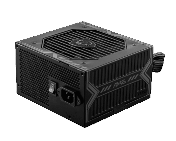 MSI MAG A650BN 650 Watt 80 Plus Bronze SMPS (Black)