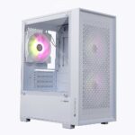 Zebronics Zeb- Fusion Premium Gaming Cabinet-White