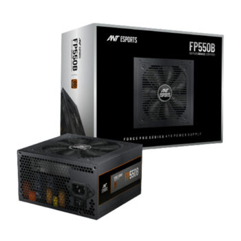 Ant Esports FP550B 80 Plus Bronze Certified Non Modular Gaming Power Supply - Black