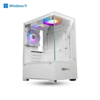 Budget PC Build | AMD Ryzen 3 3200g | 8GB DDR4 Ram | AMD Radeon Vega 8 Graphics | 256GB Nvme SSD | 500W Power Supply Tower PC