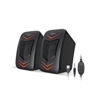 FINGERS RGB FunBeats USB 2.0 Multimedia Speaker (Black)