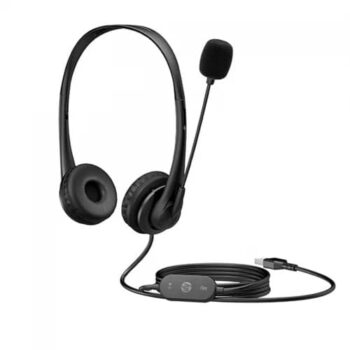 Hp Stereo 3.5Mm G2 Wired Over Ear Headphones (428H6Aa, Black)