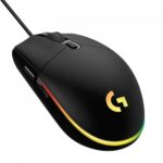 LOGITECH G203 Lightsync Wired Ambidextrous Gaming Mouse ( 8000DPI / 6 Macro Buttons ) -Black