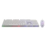 Lapcare Champ Series Rapido (LGC-213) Gaming Combo With RGB Light & USB Interface - White