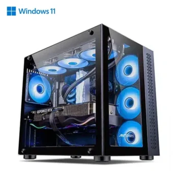 Prebuilt Best For Editing | Intel Core i5 14400f | Gigabyte B760M Ds3H DDR5 Motherboard | 32GB DDR5 Ram | 1TB Nvme SSD | RTX 4060 8gb Eagle OC | 650W 80+ Power Supply | 360mm Liquid Cooler | Prebuild CPU Tower PC with 3 Year Warranty