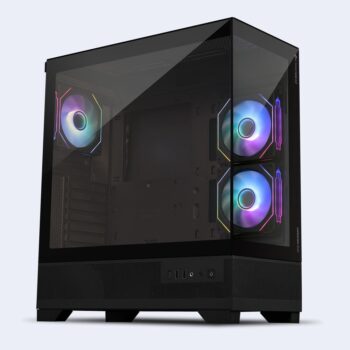 Zebronics Zeb Mutant Mid Tower Premium Gaming Cabinet - Black